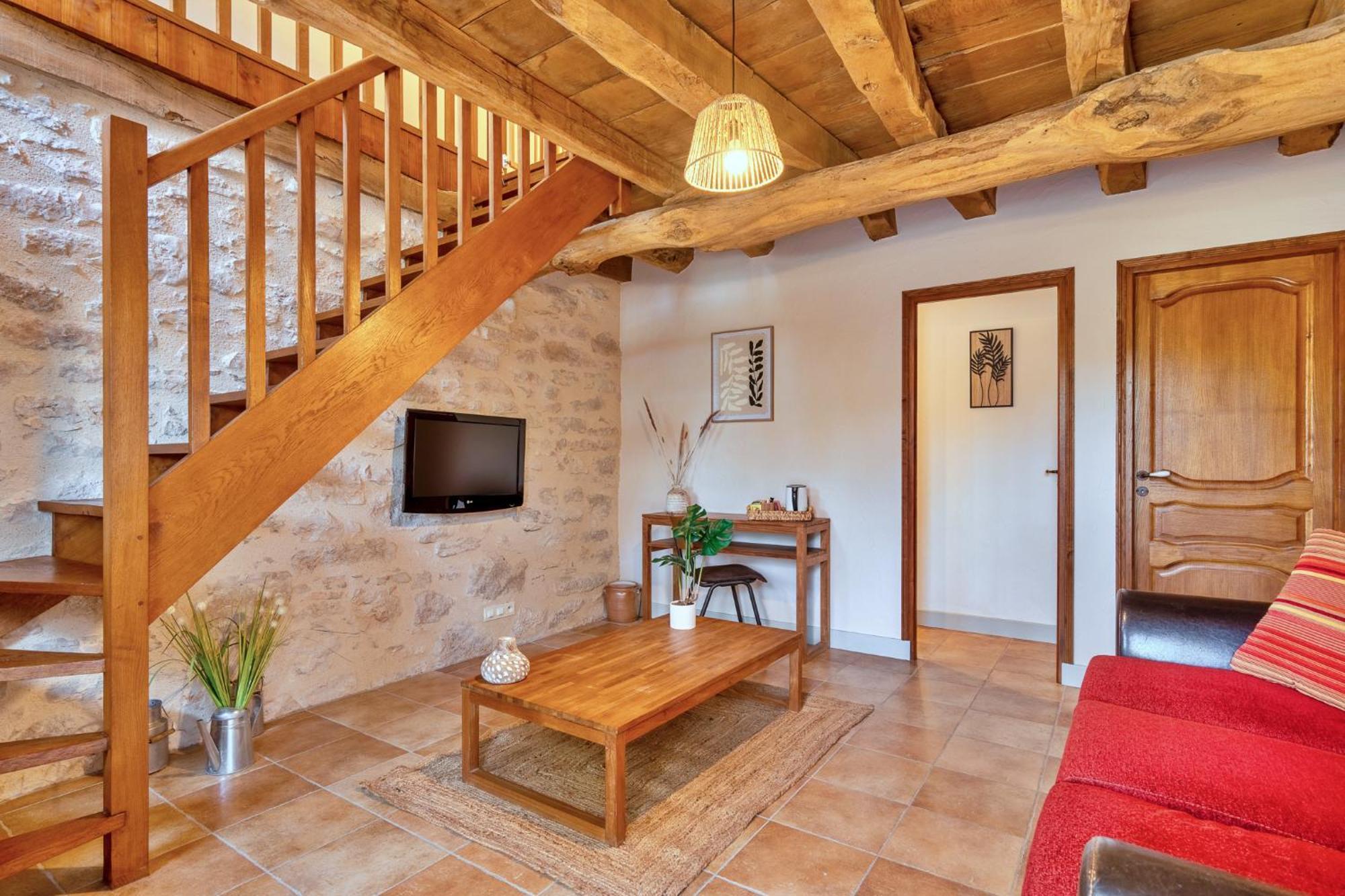 Chambres Et Jardin De Pierres Espédaillac Esterno foto
