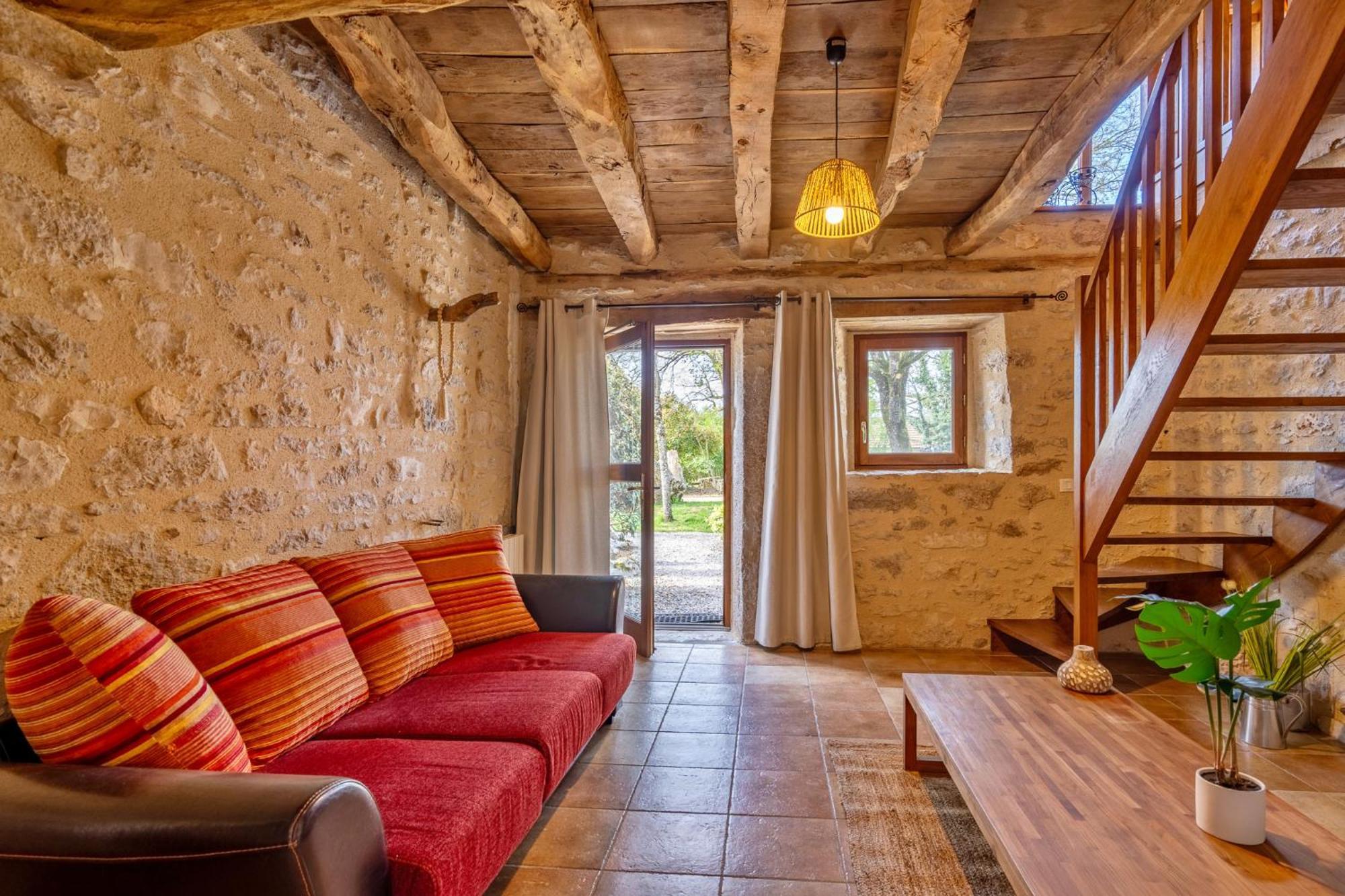 Chambres Et Jardin De Pierres Espédaillac Esterno foto