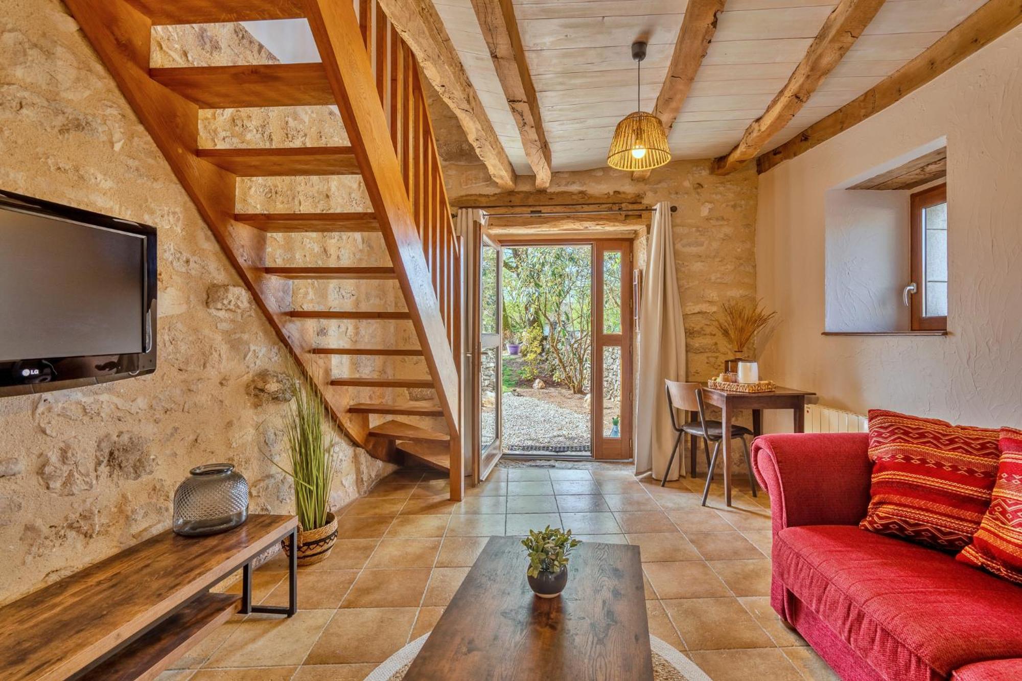 Chambres Et Jardin De Pierres Espédaillac Esterno foto