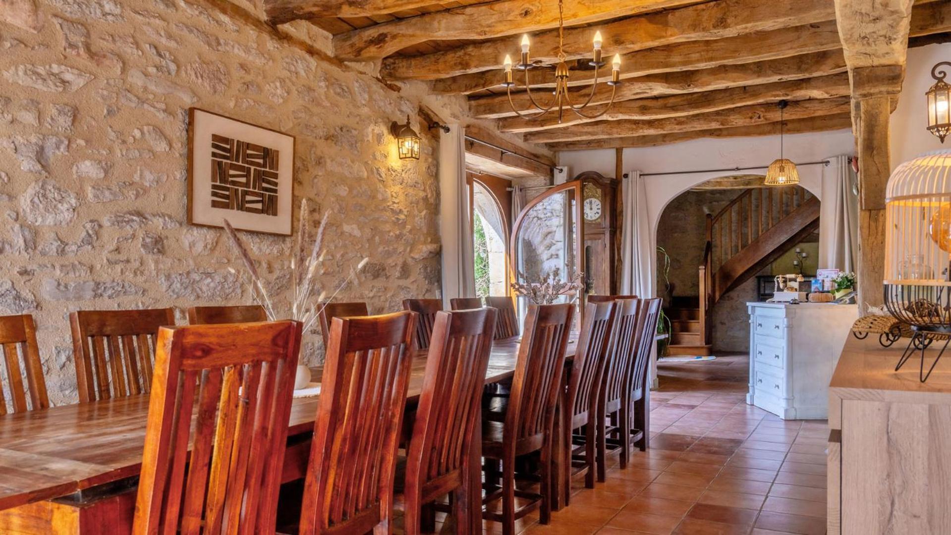 Chambres Et Jardin De Pierres Espédaillac Esterno foto