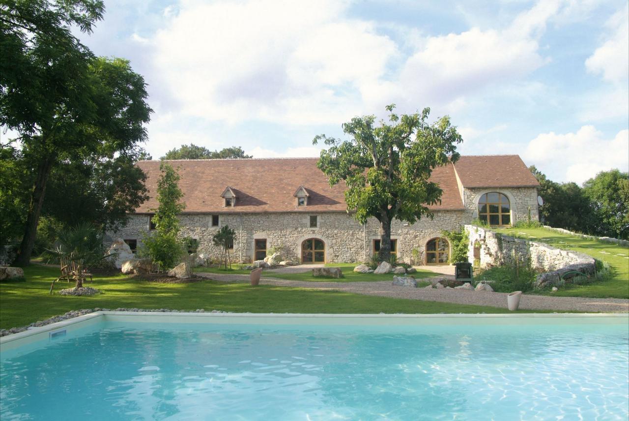 Chambres Et Jardin De Pierres Espédaillac Esterno foto