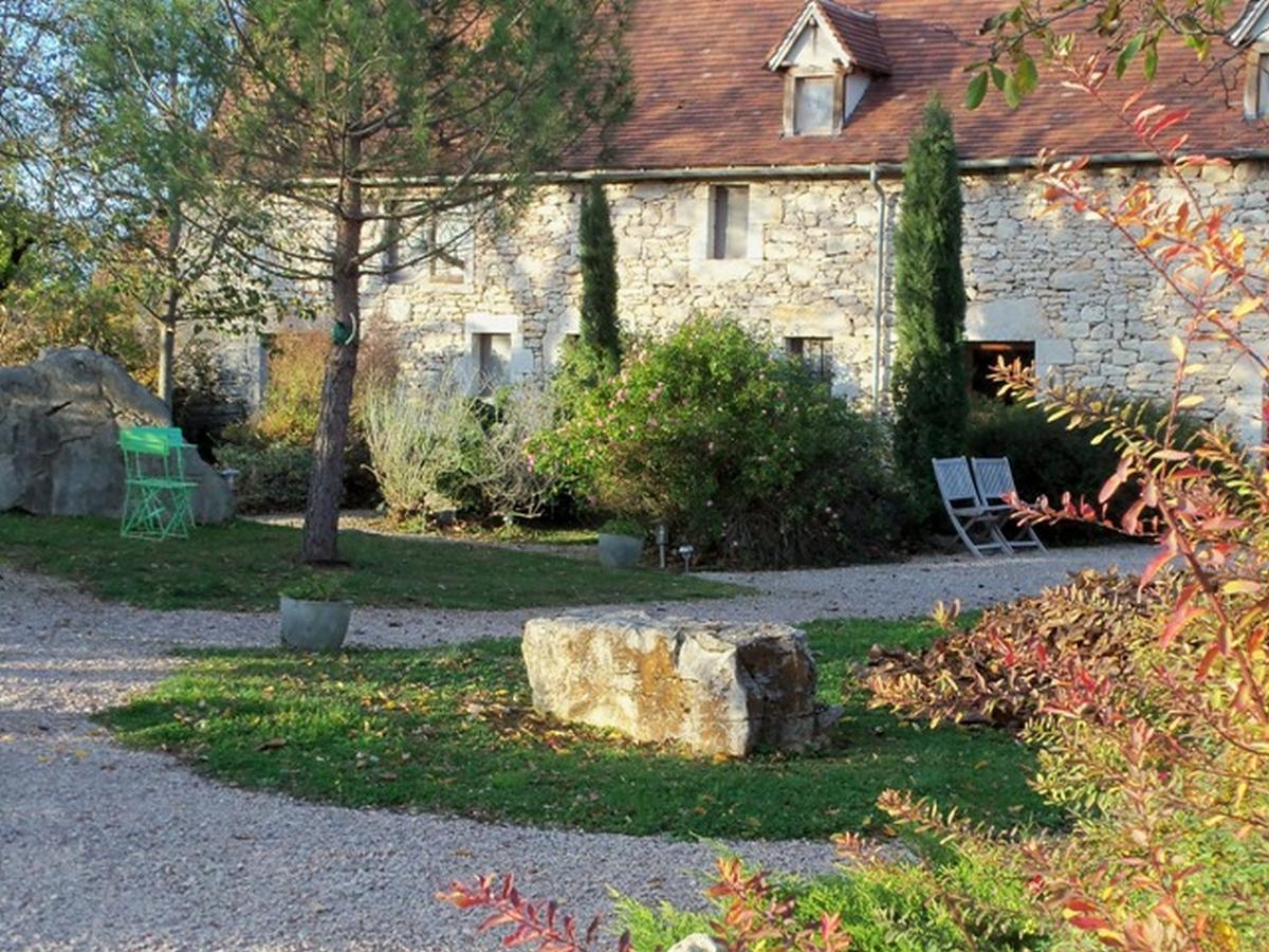 Chambres Et Jardin De Pierres Espédaillac Esterno foto